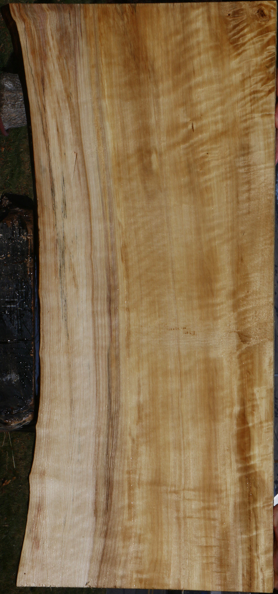 Figured Black Cottonwood Live Edge Lumber