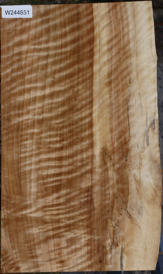 Figured Black Cottonwood Live Edge Lumber