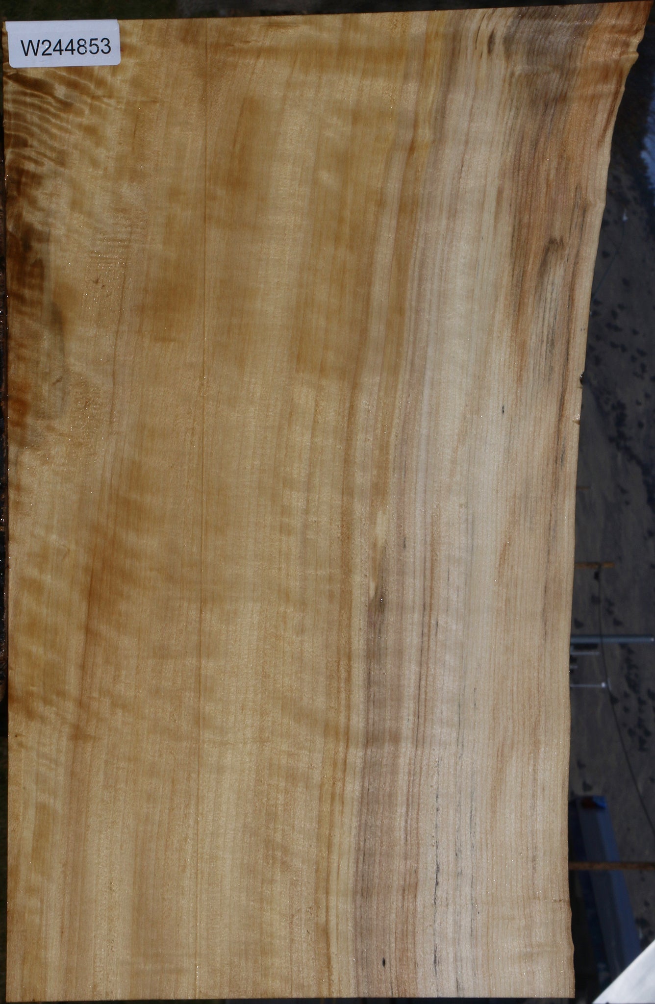 Figured Quartersawn Black Cottonwood Live Edge Lumber