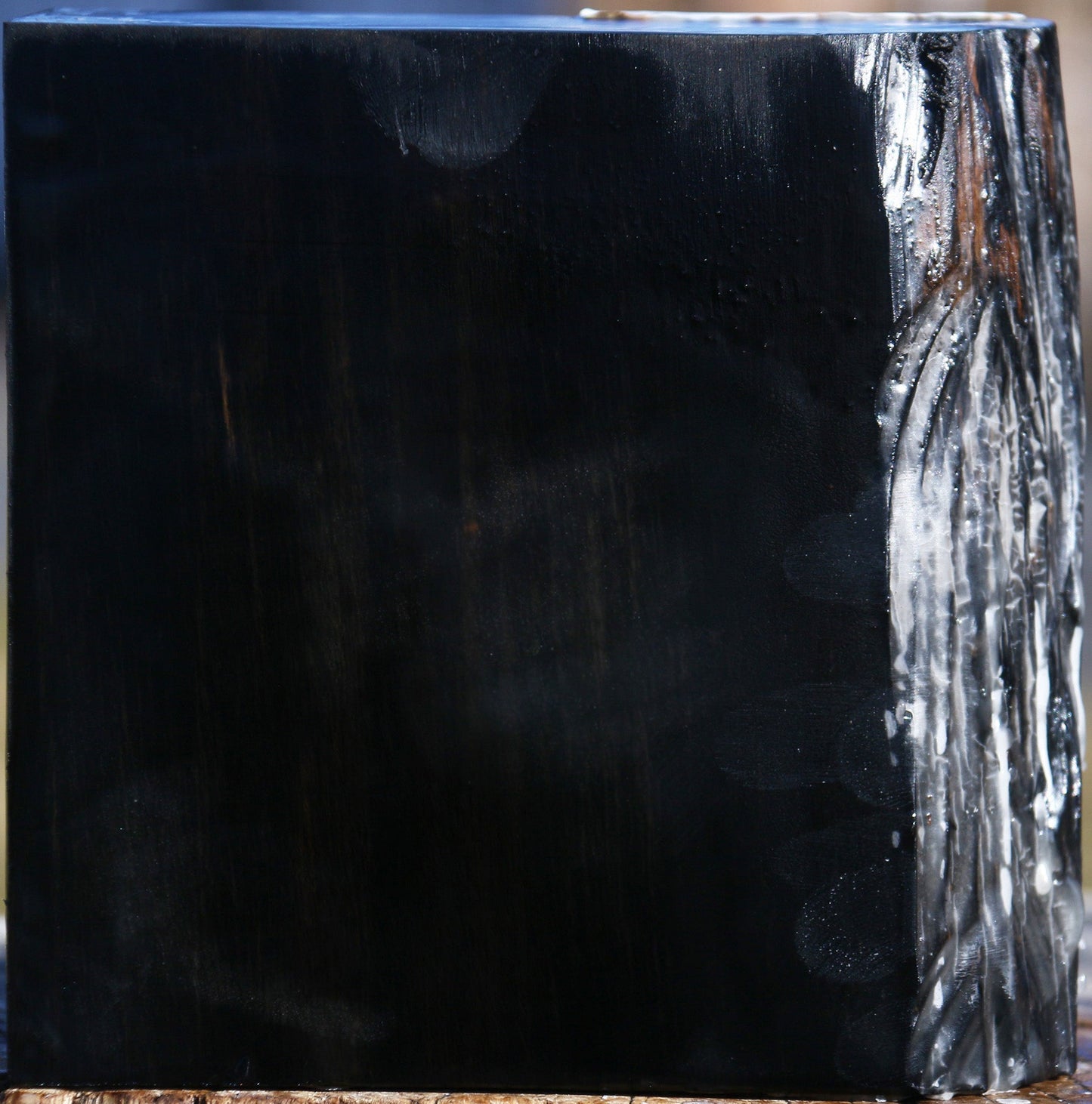 Gabon Ebony Bowl Blank