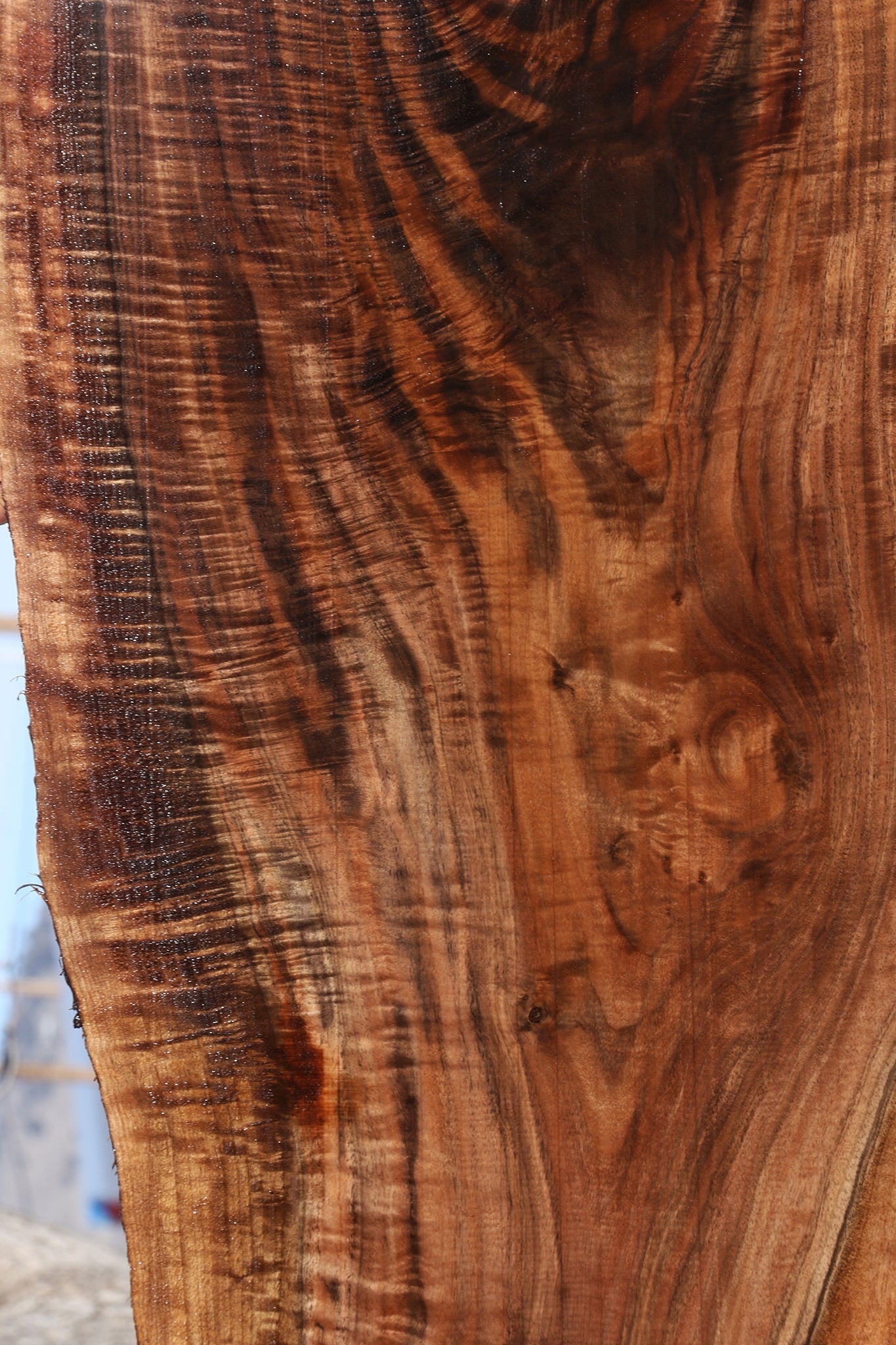 Extra Fancy Claro Walnut Live Edge Micro Lumber