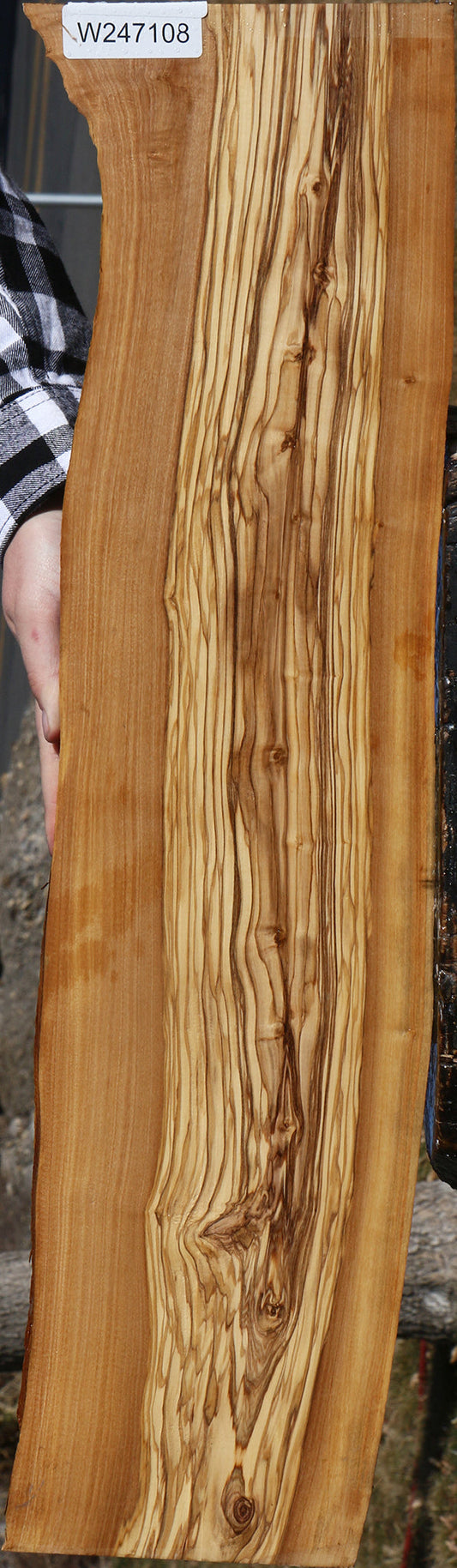 Italian Olive Live Edge Lumber
