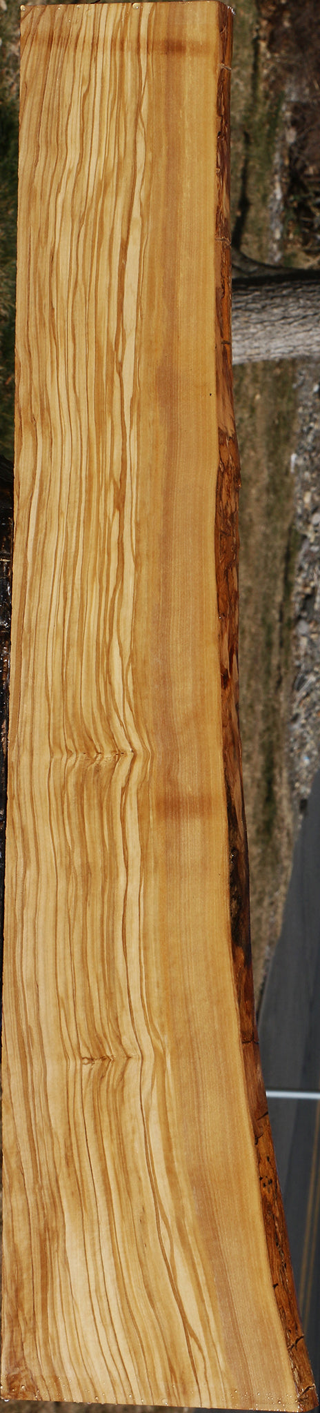 Extra Fancy Italian Olive Live Edge Lumber