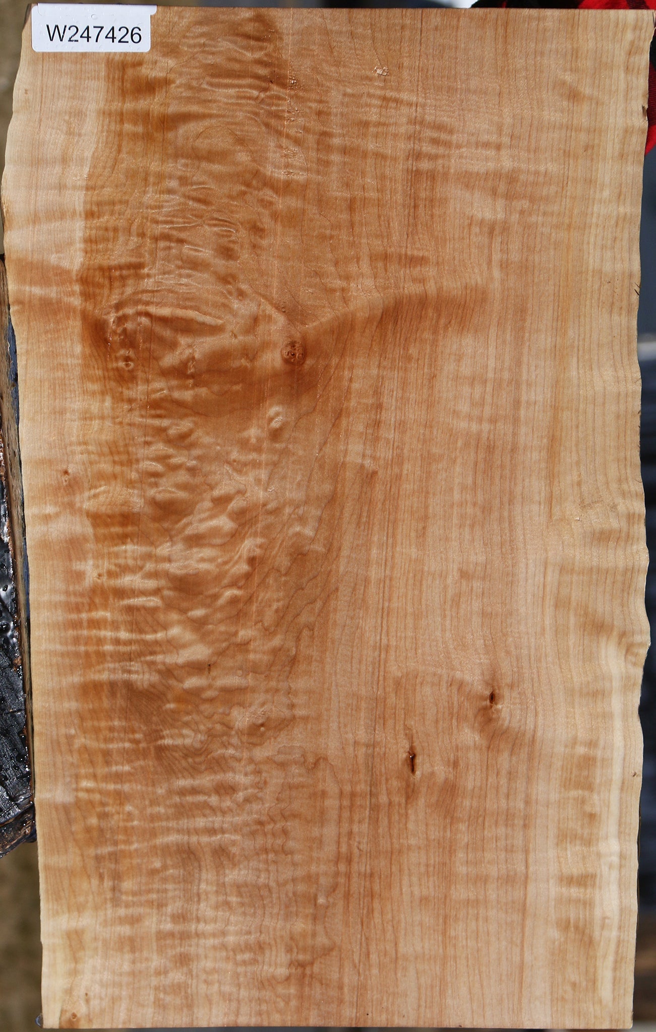 Figured Maple Live Edge Lumber