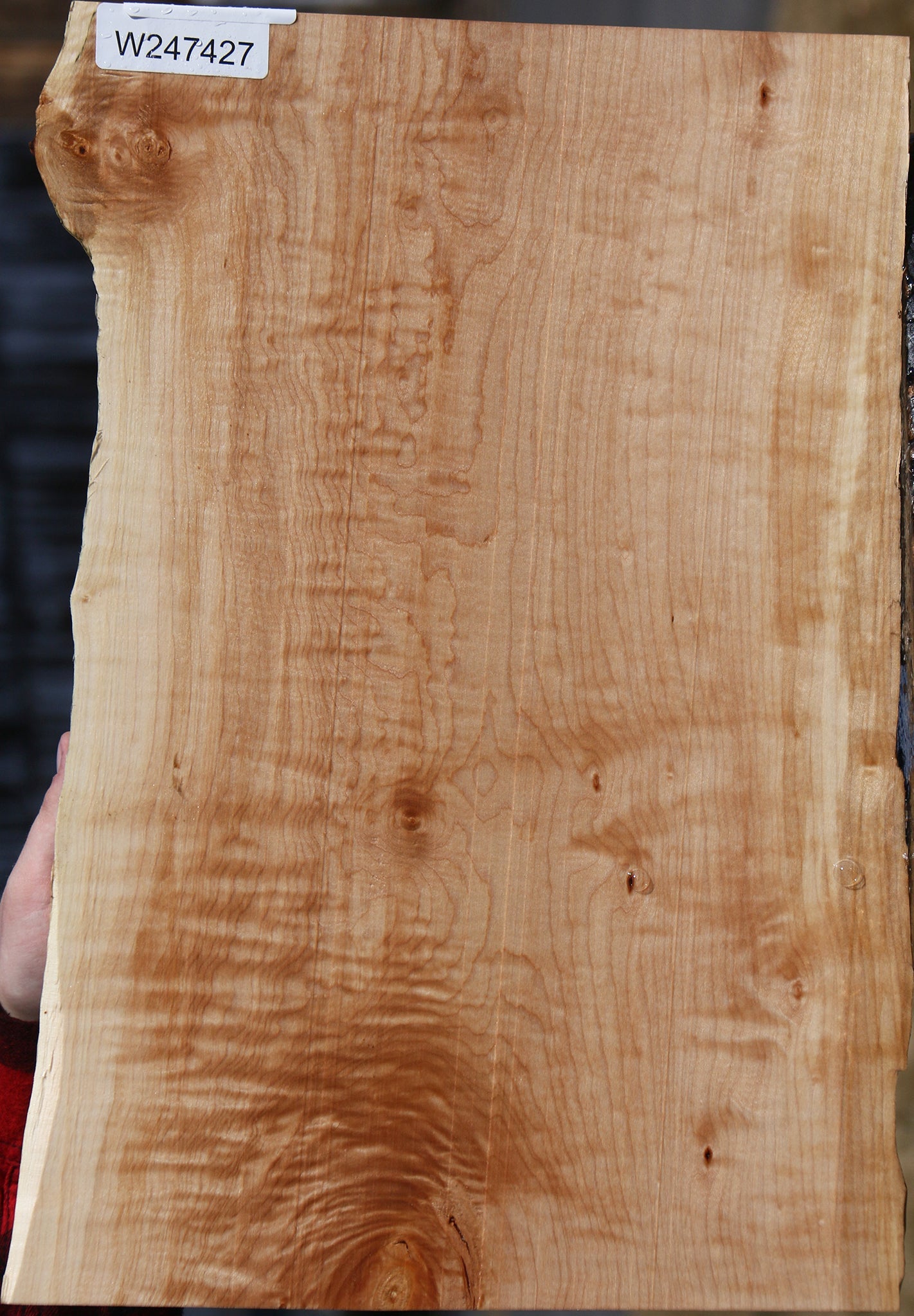 Maple Live Edge Lumber