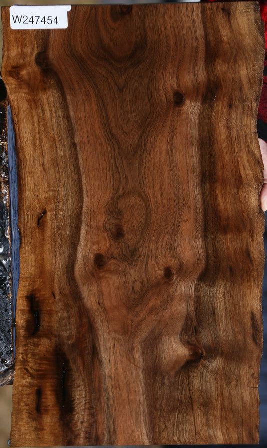 Claro Walnut Live Edge Lumber