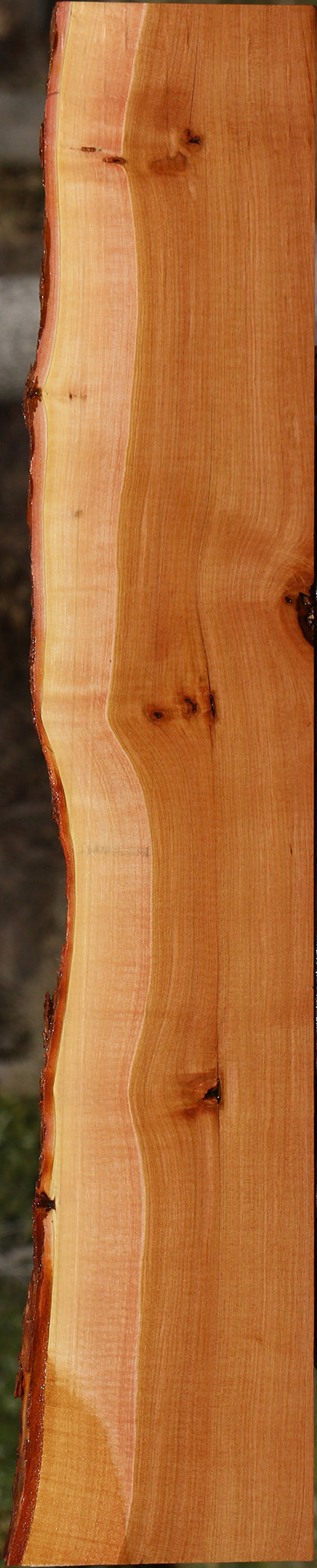Figured Oregon Ironwood Live Edge Lumber