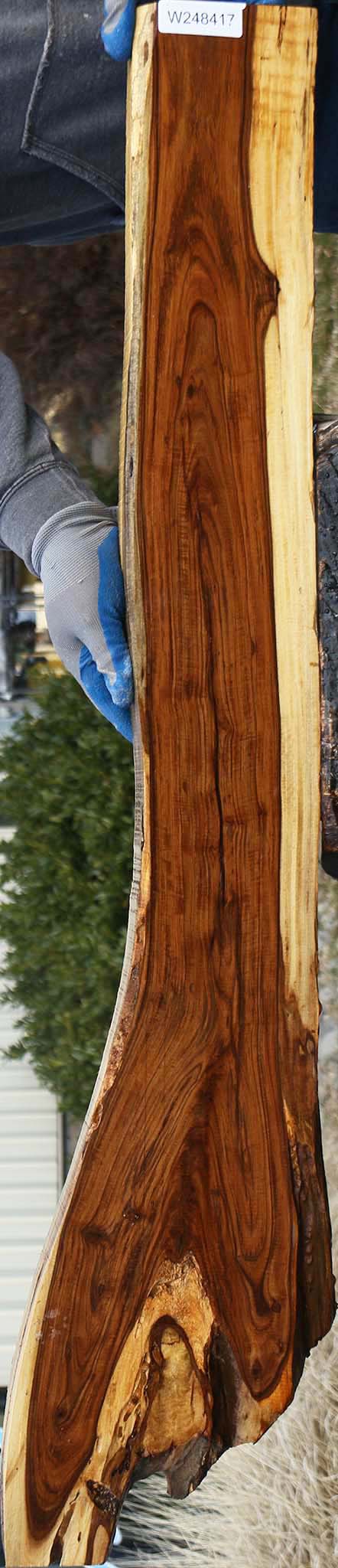 Rustic Tamboti Live Edge Lumber