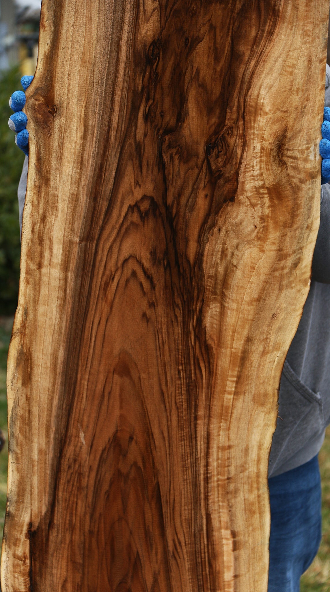 English Walnut Live Edge Slab