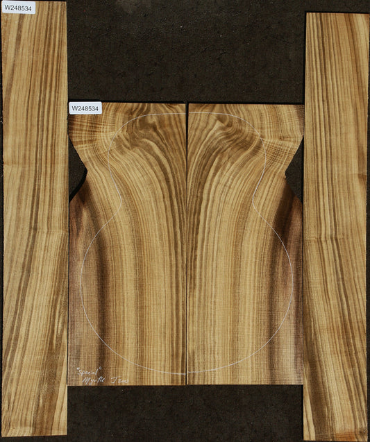 Special Grade Oregon Myrtle Jumbo Guitar Set