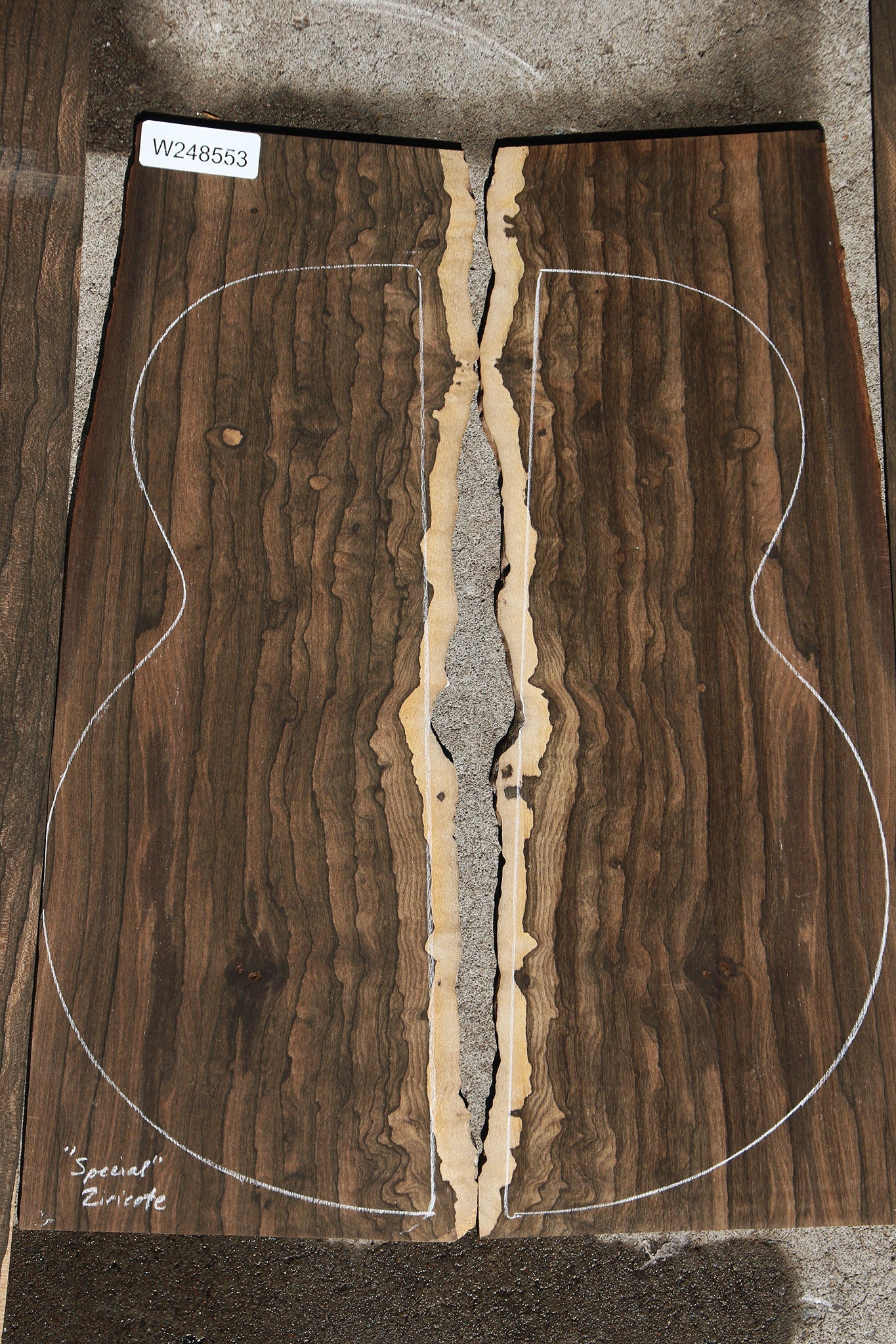 Special Grade Ziricote Guitar Set