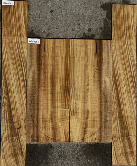 Special Grade Oregon Myrtle Jumbo Guitar Set