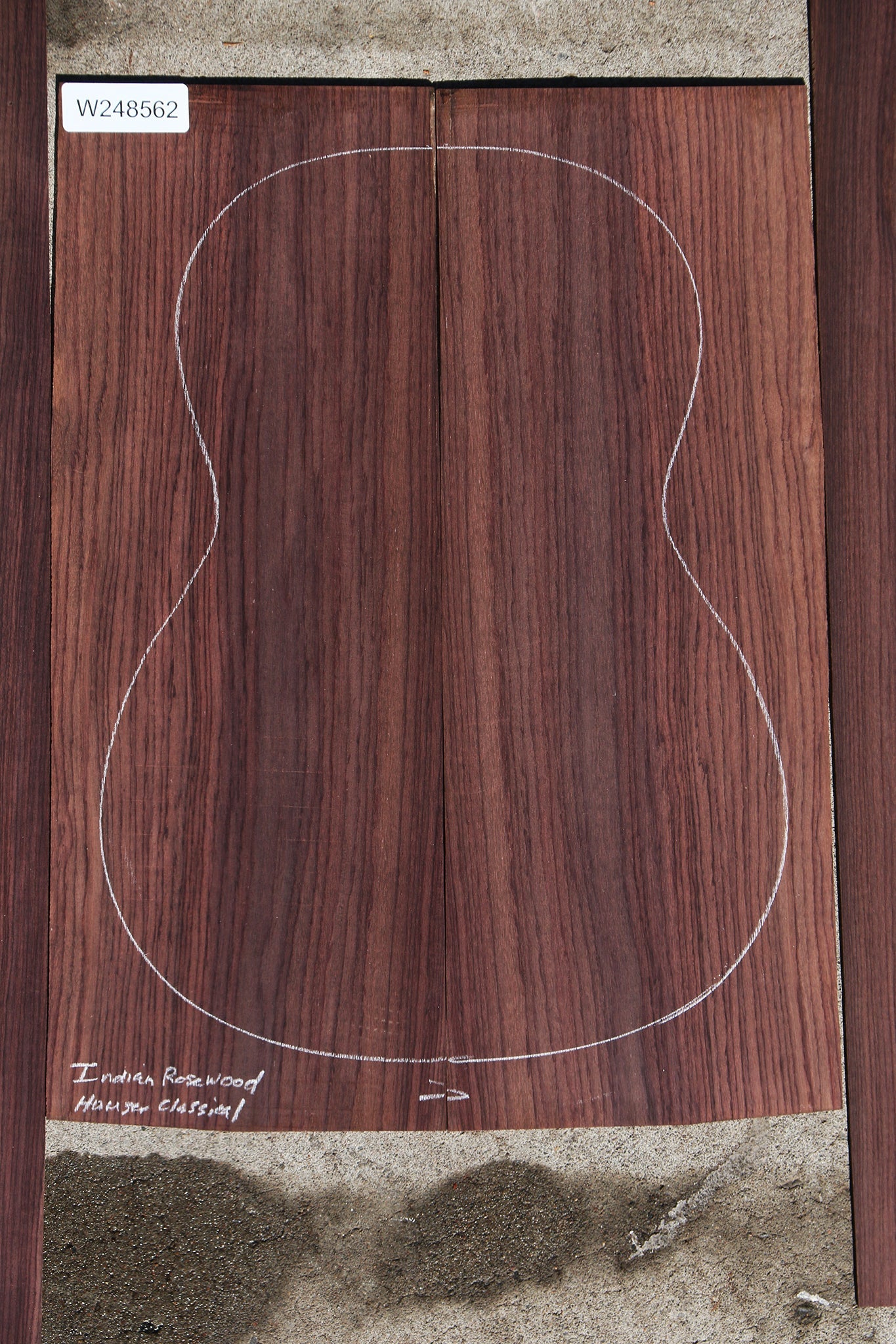 Old Growth East Indian Rosewood Classical Acoustic Guitar Set