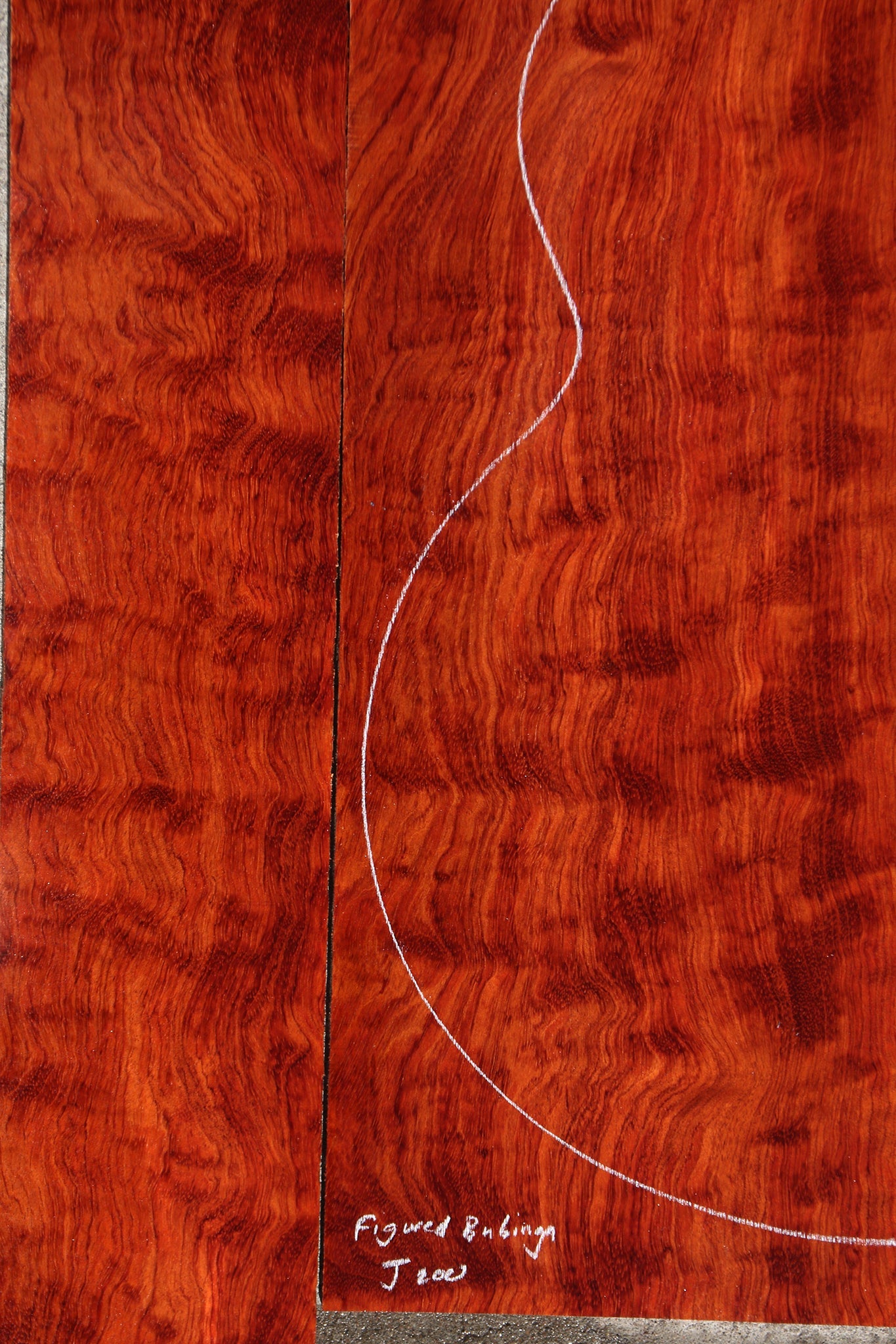 Figured Bubinga Jumbo Guitar Set