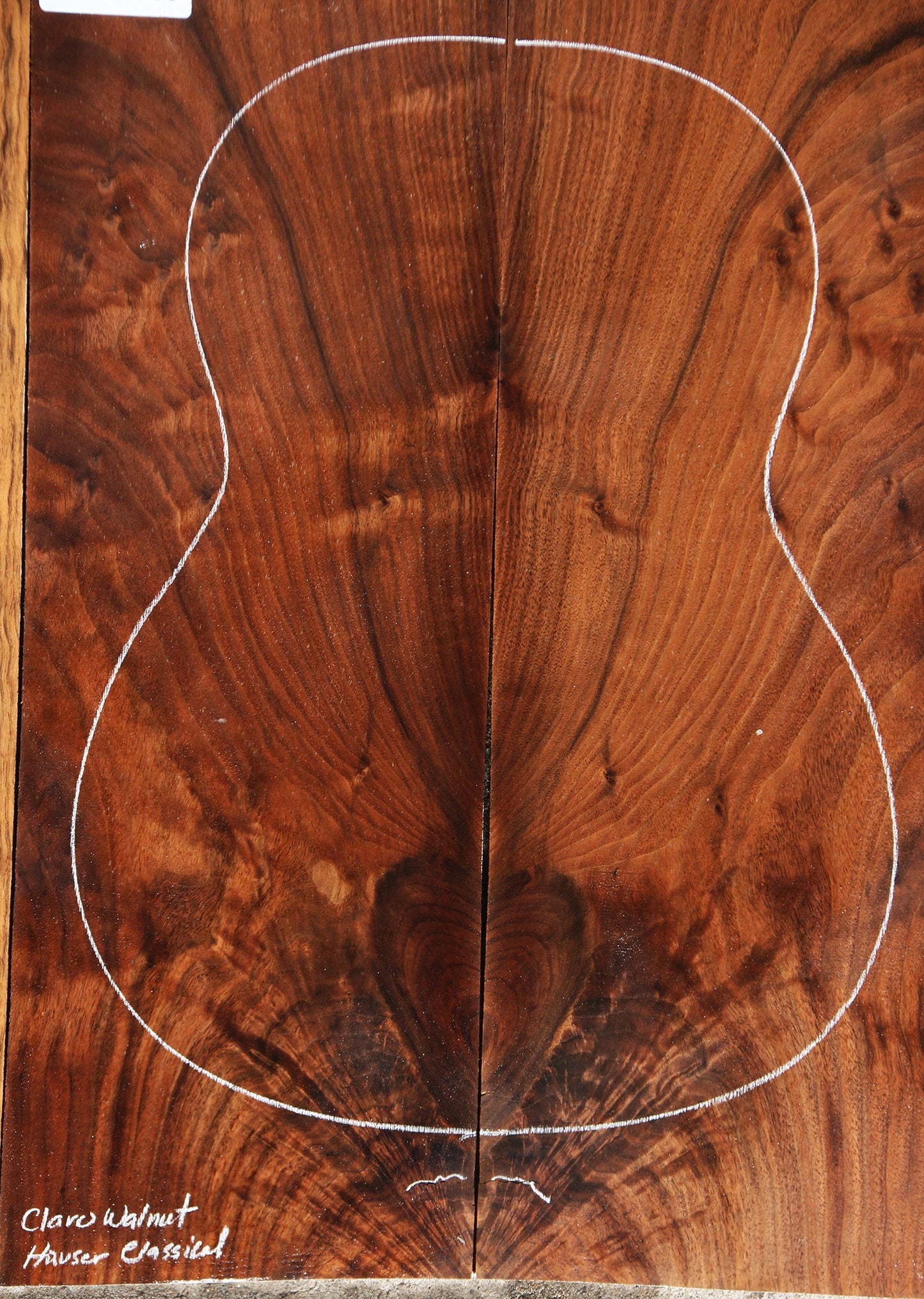 Claro Walnut Hauser Classical Guitar Set