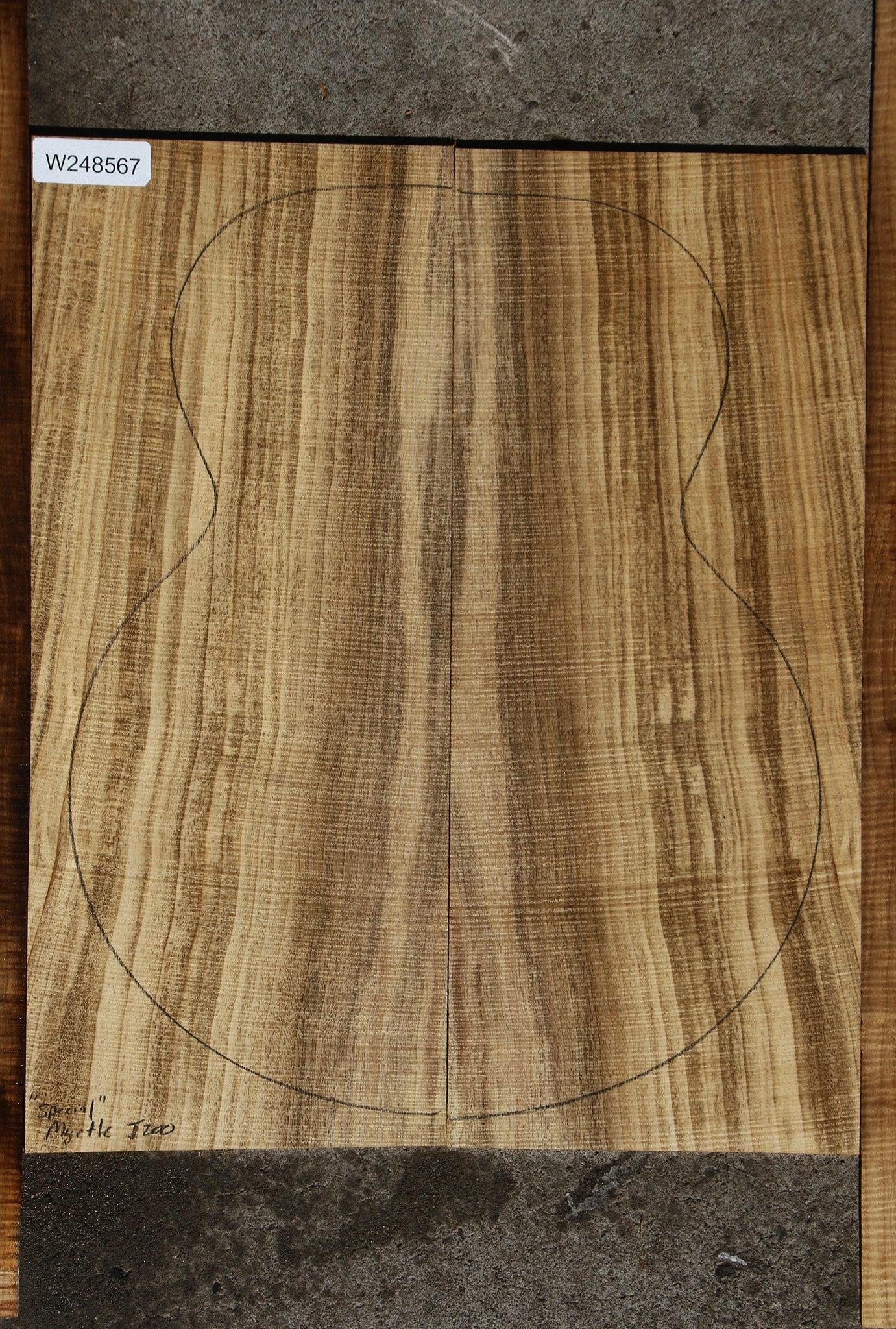 Special Grade Myrtle Jumbo Guitar Set