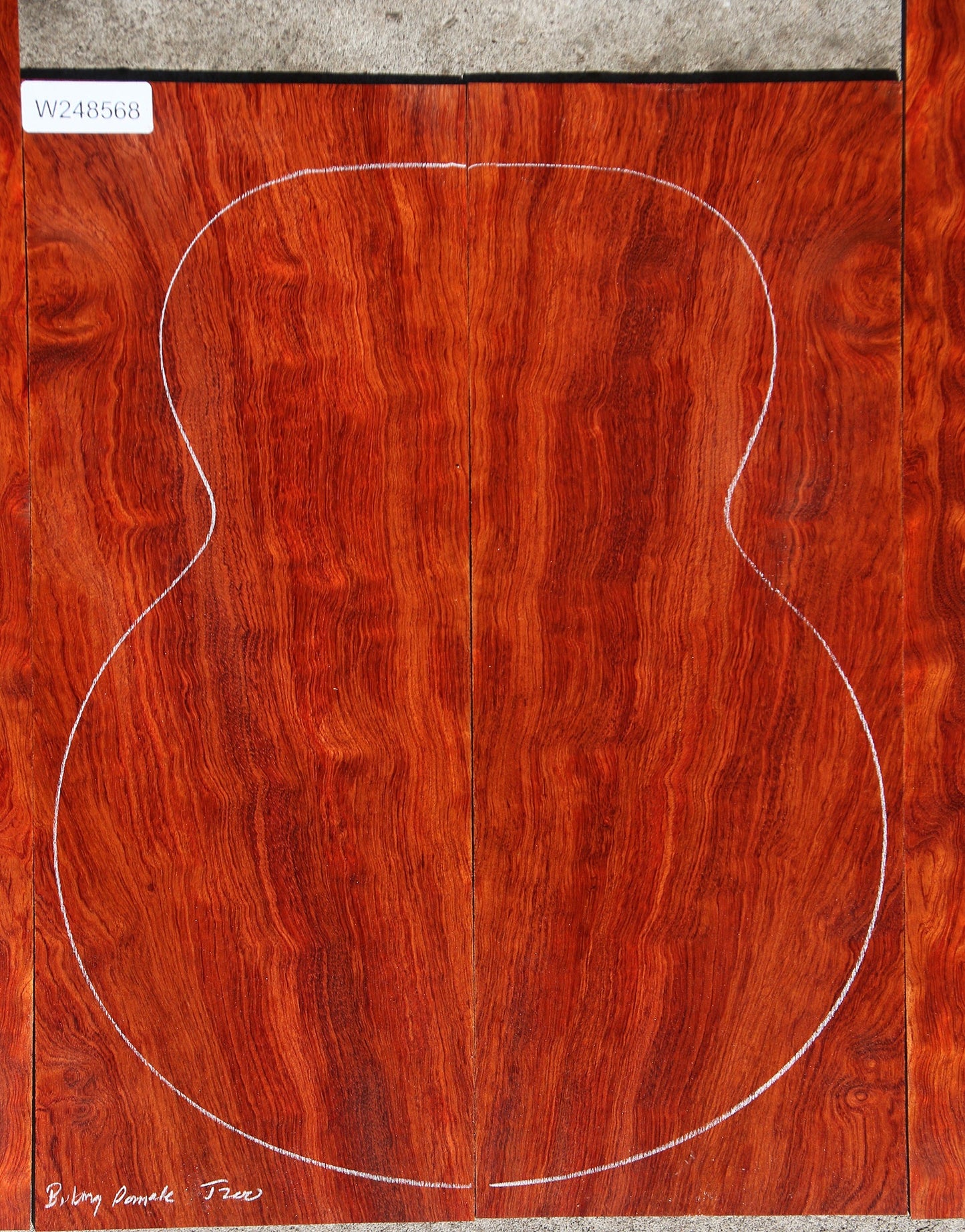 Pomelle Bubinga Jumbo Guitar Set