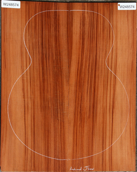 Redwood Jumbo Guitar Back Set