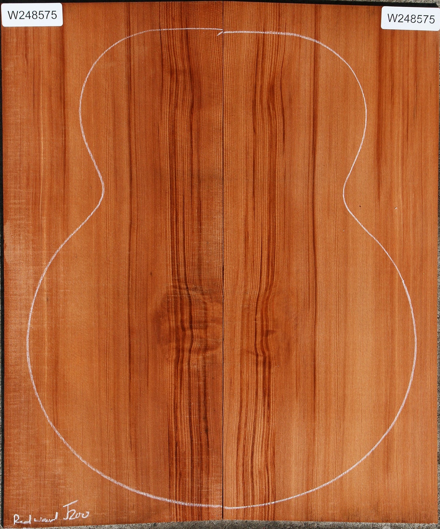 Redwood Jumbo Guitar Top Set