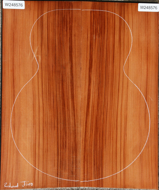 Redwood Jumbo Guitar Back Set