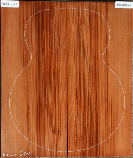 Redwood Jumbo Guitar Back Set