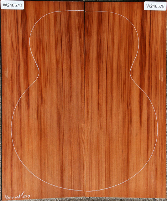 Redwood Jumbo Guitar Back Set