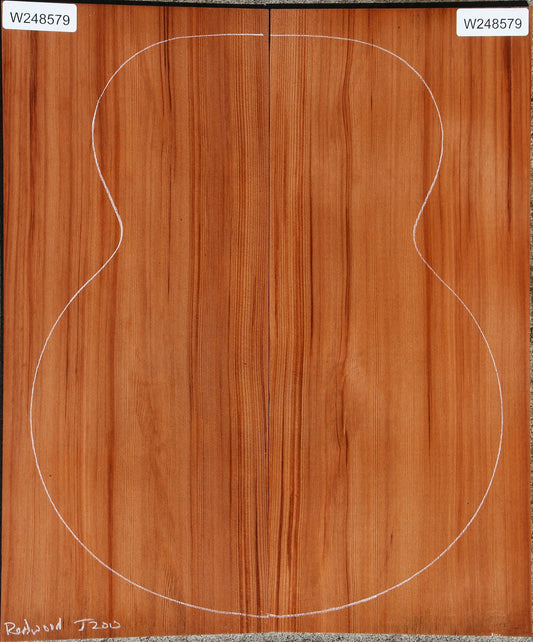 Redwood Jumbo Guitar Back Set