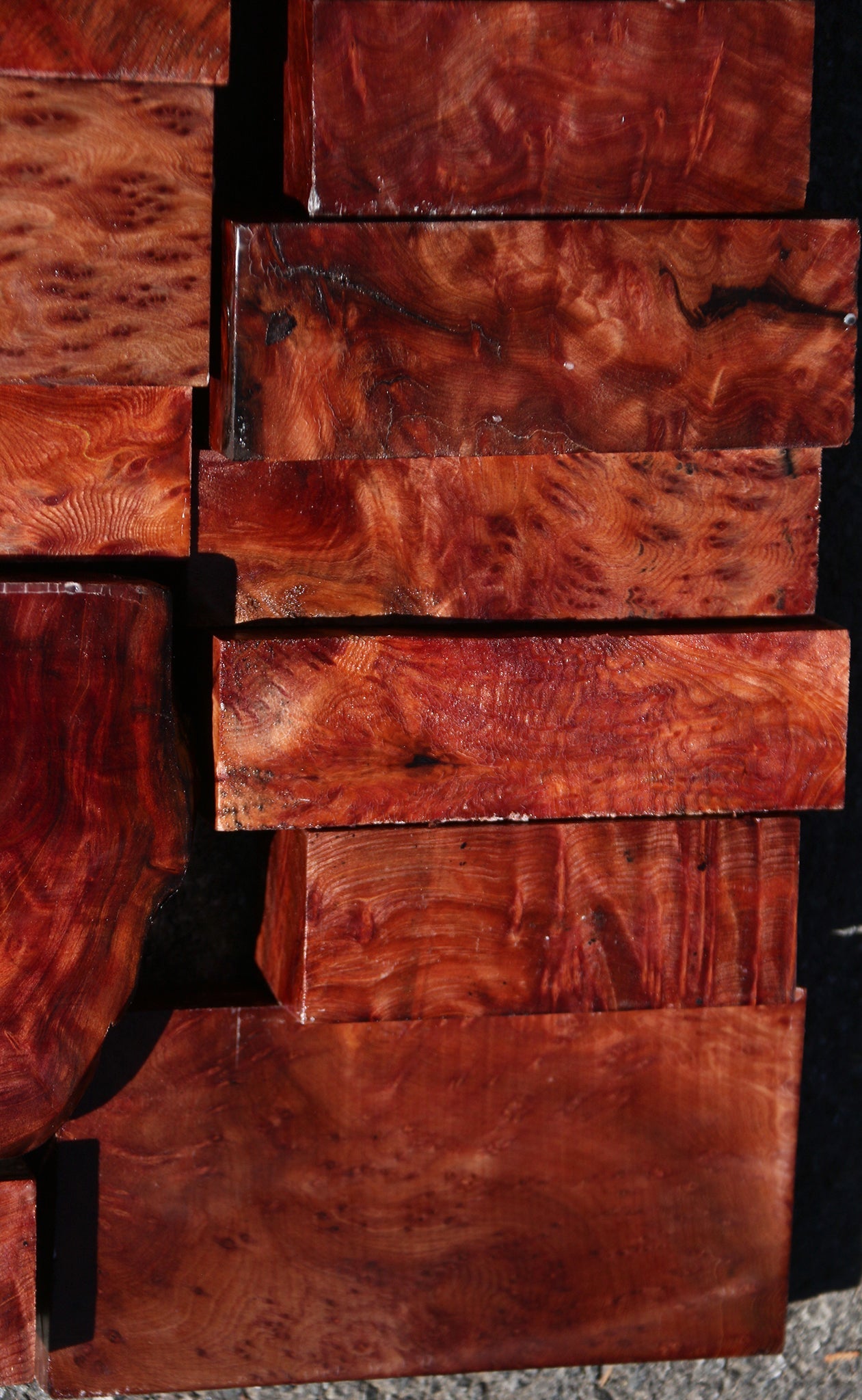 Redwood Lace Burl Turning Bargain Box