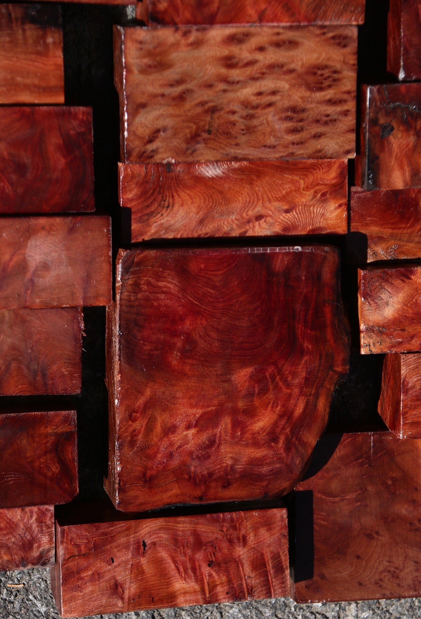 Redwood Lace Burl Turning Bargain Box