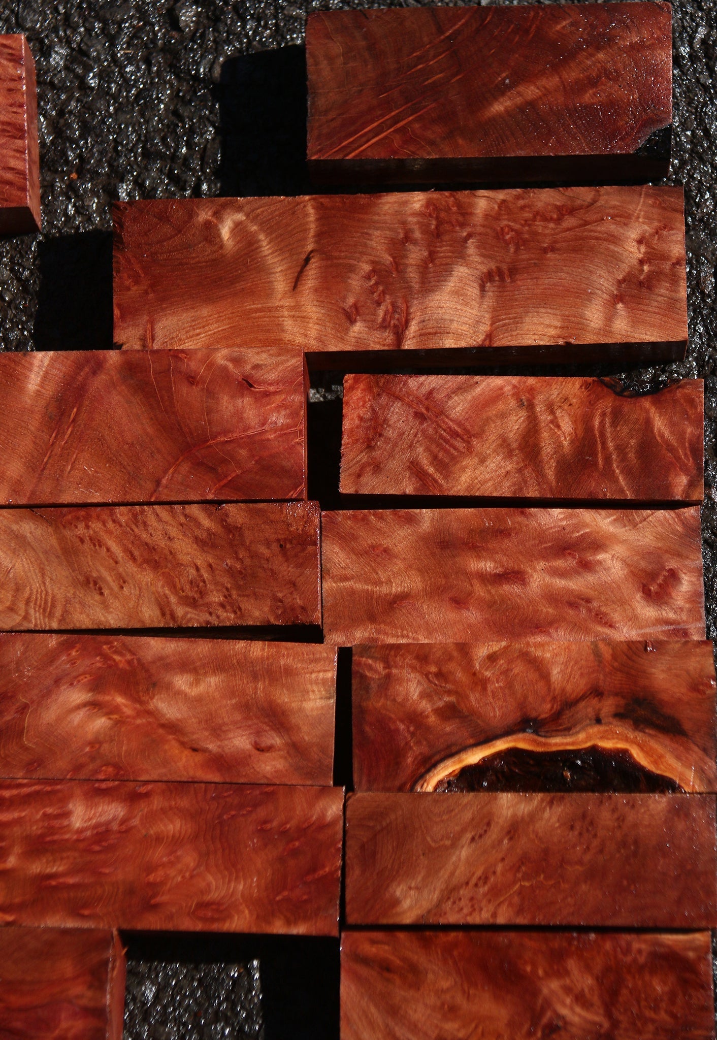 Redwood Lace Burl Turning Bargain Box