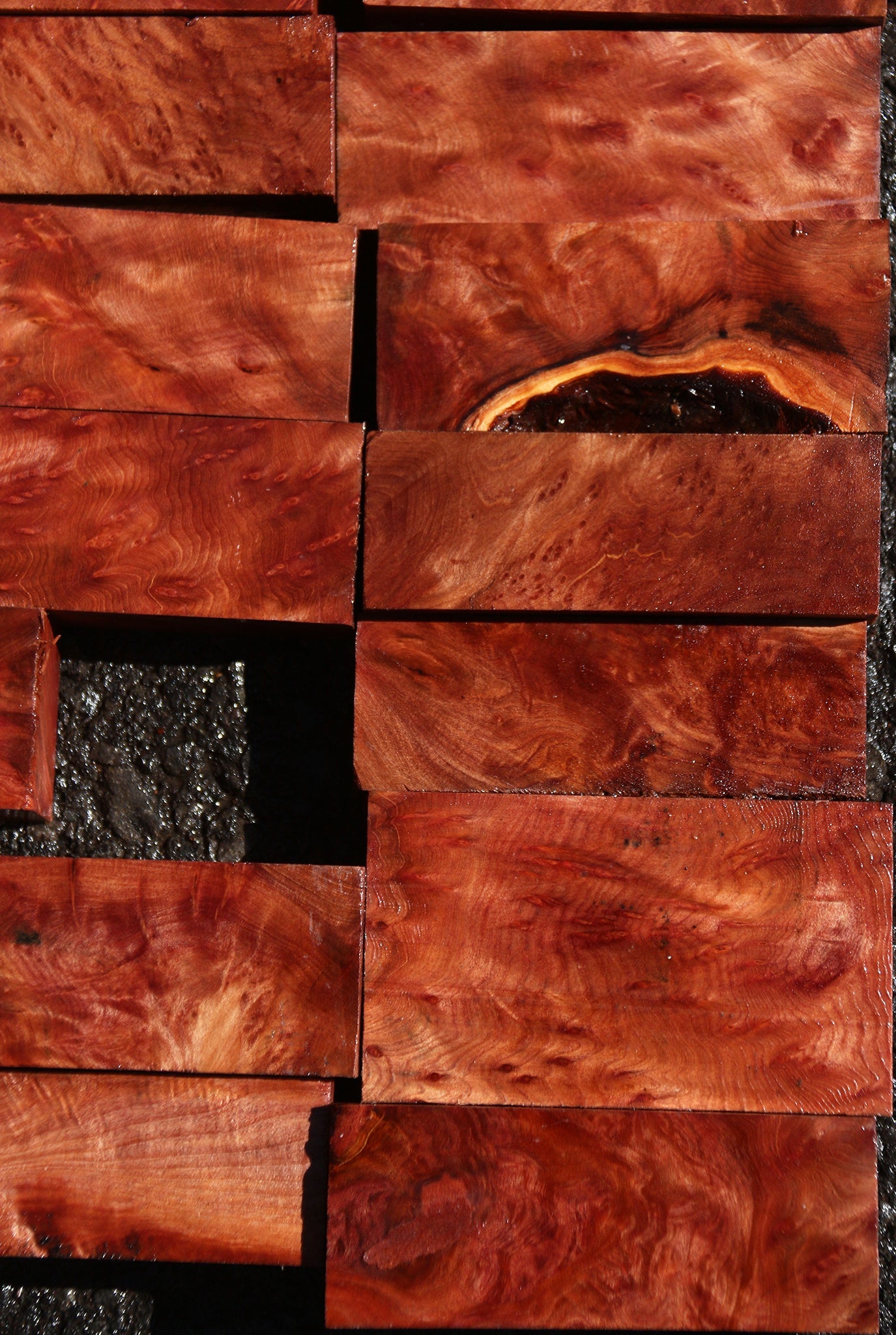 Redwood Lace Burl Turning Bargain Box