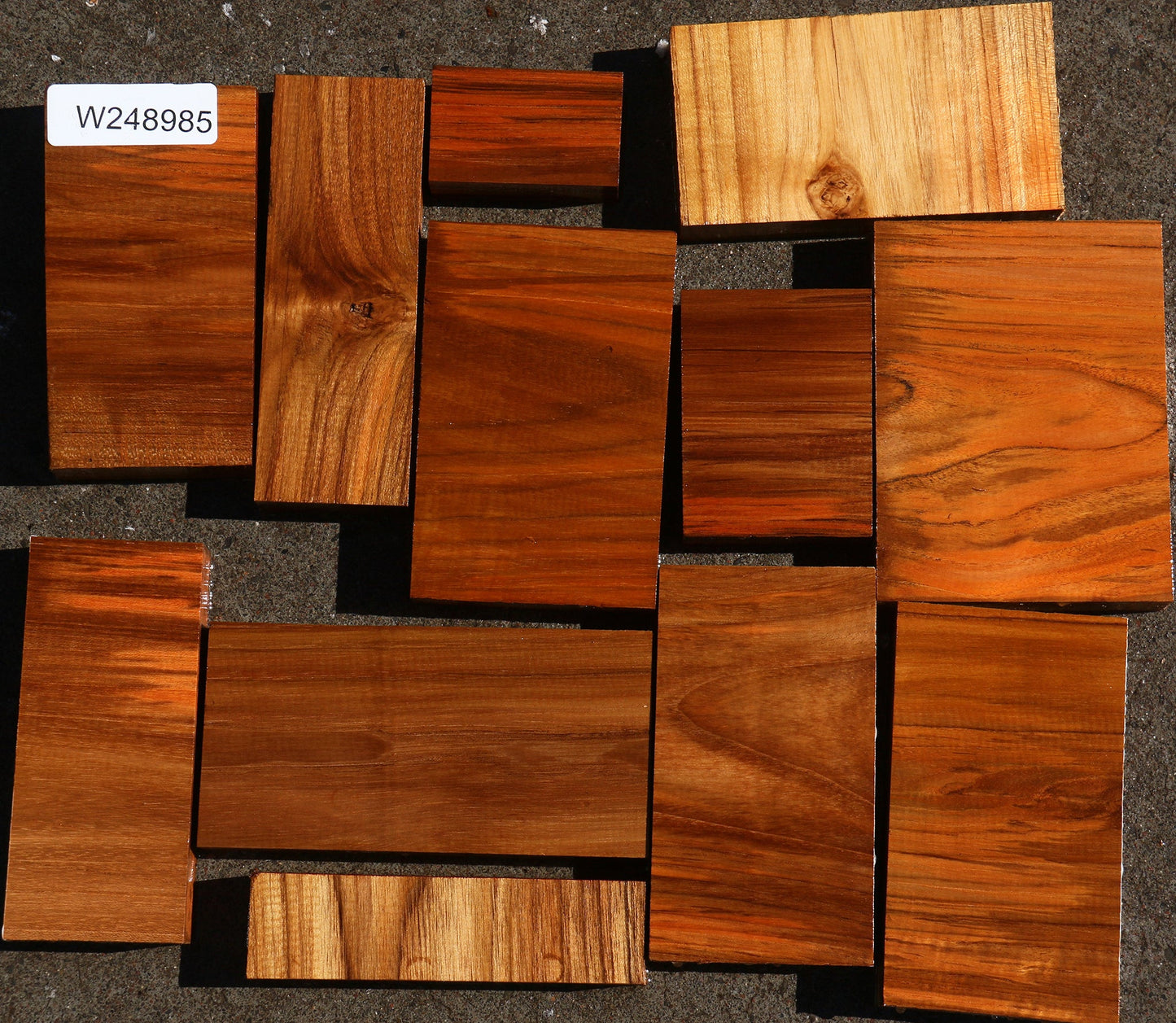 Burma Teak Lumber Bargain Box
