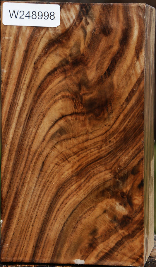 Figured Claro Walnut Vessel Blank