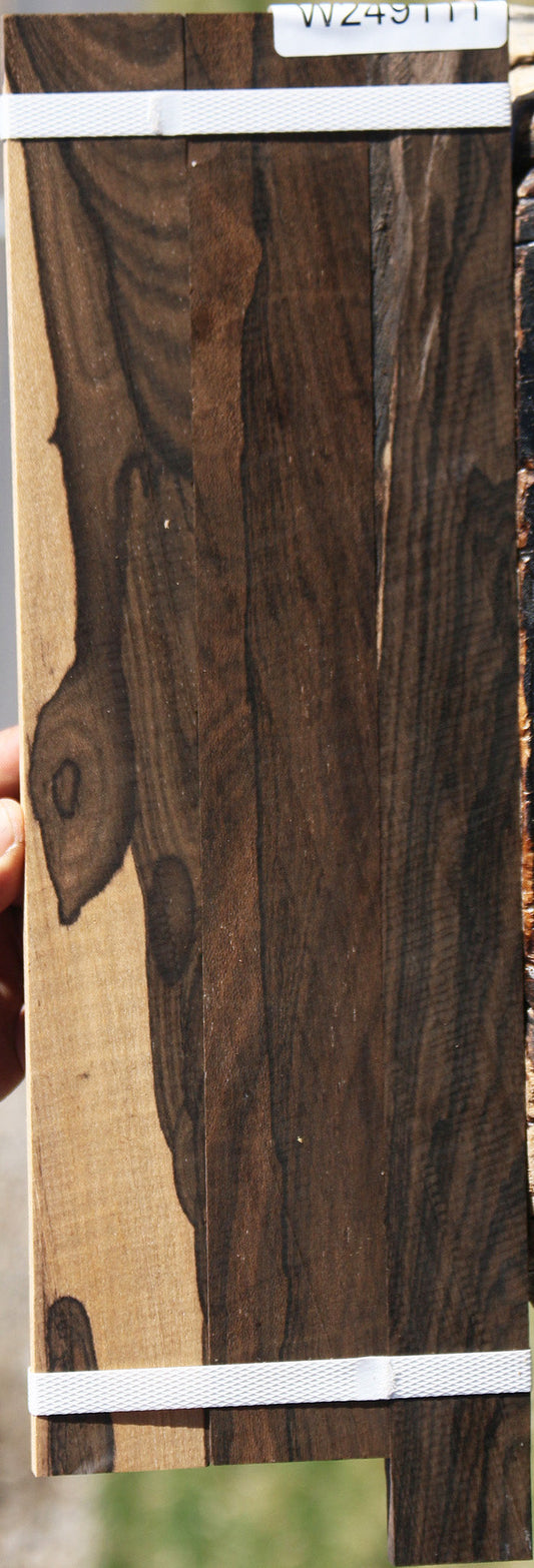 Figured Ziricote Micro Lumber 3 Pack