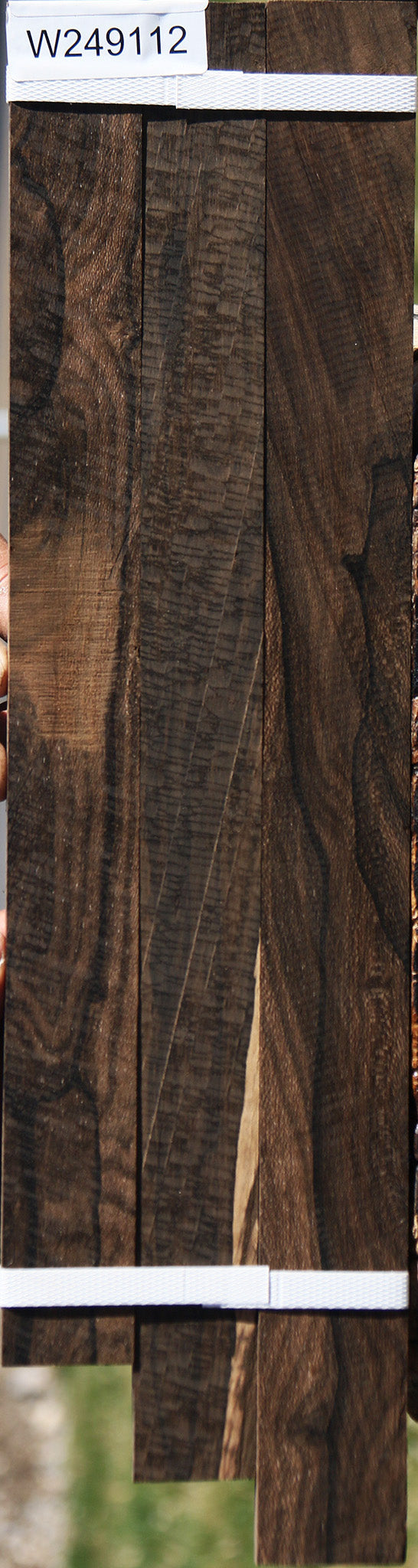 Figured Ziricote Micro Lumber 3 Pack