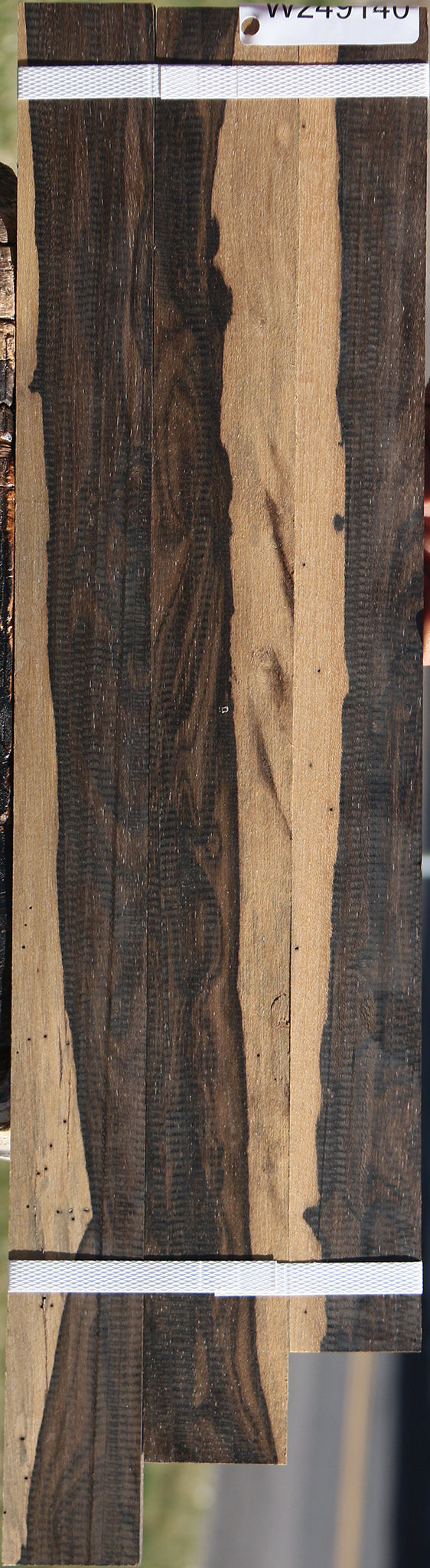 Figured Ziricote Micro Lumber 3 Pack