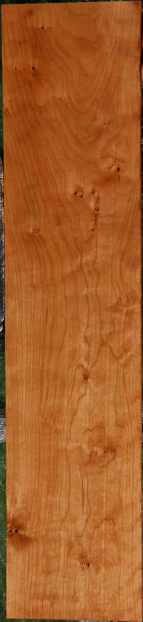 Figured Curly Cherry Lumber