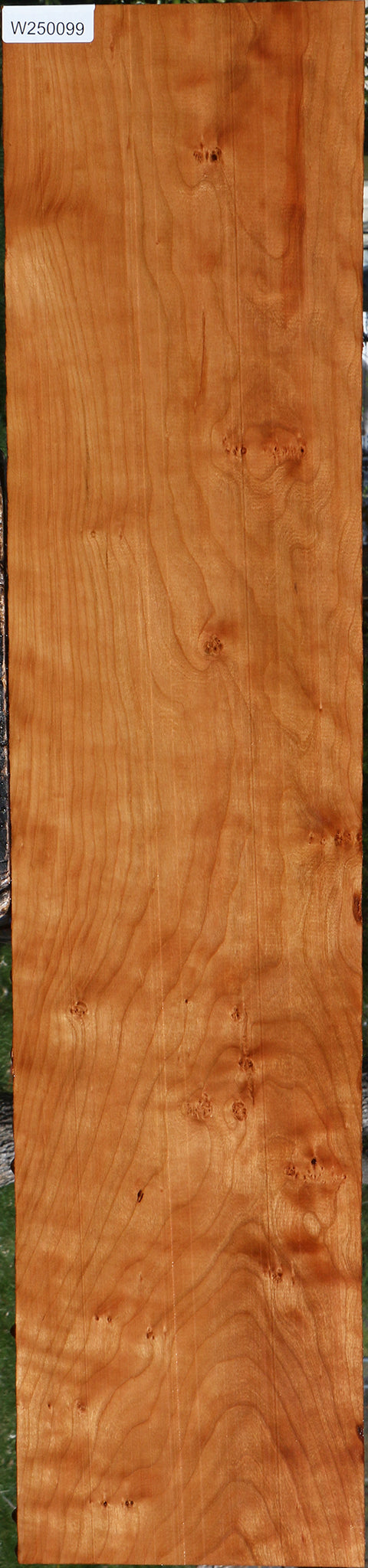 Figured Curly Cherry Lumber
