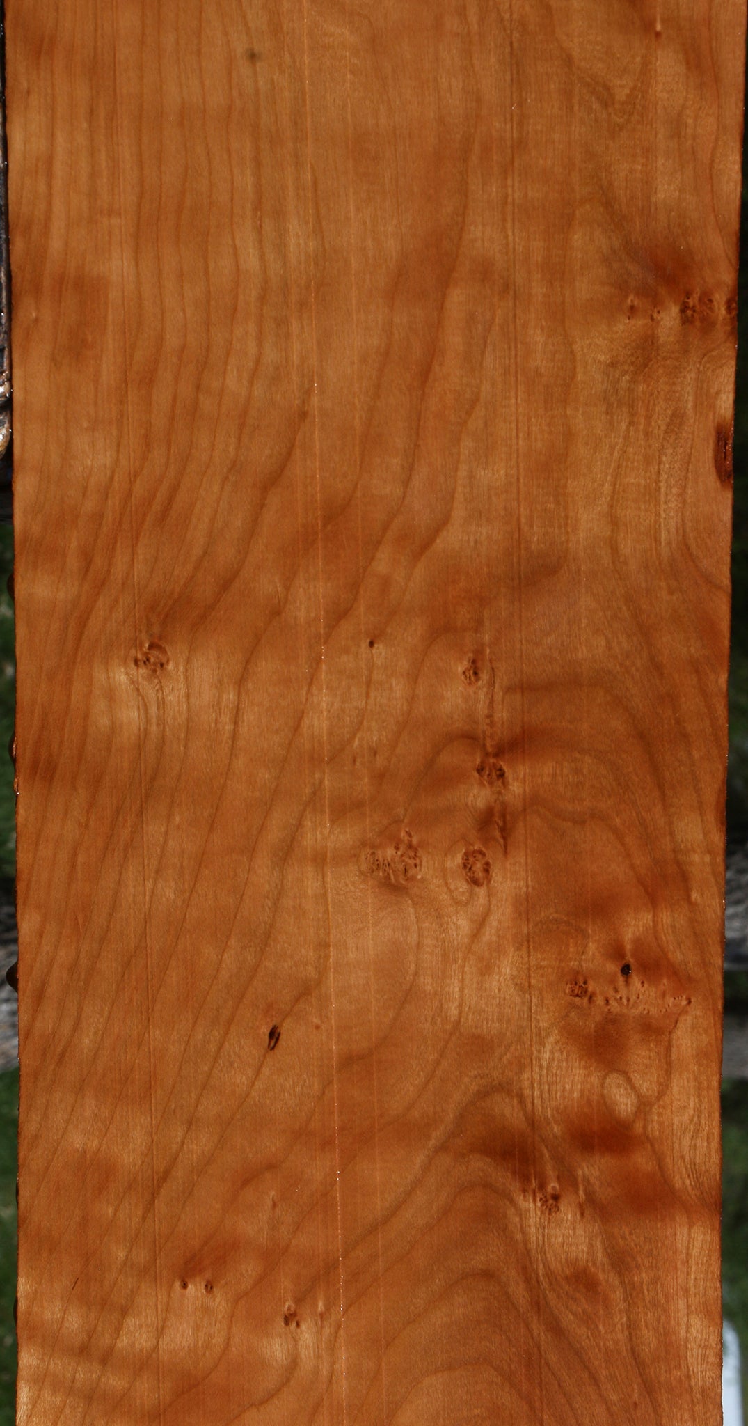 Figured Curly Cherry Lumber