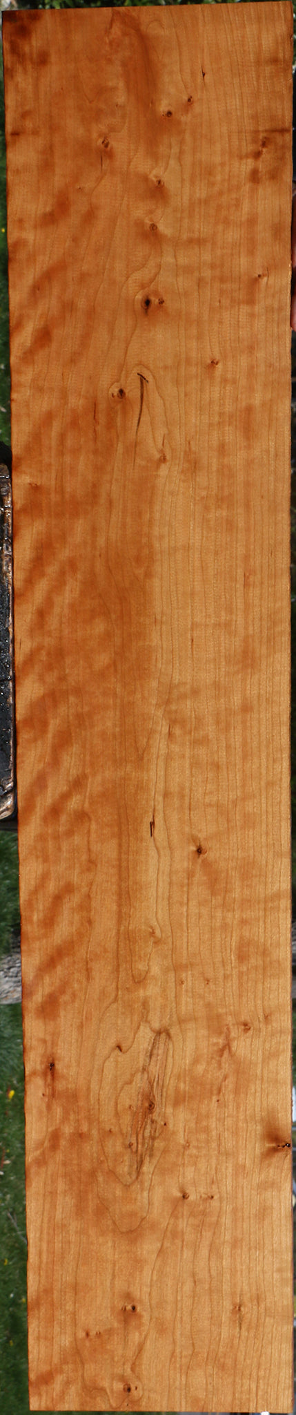 Figured Curly Cherry Lumber
