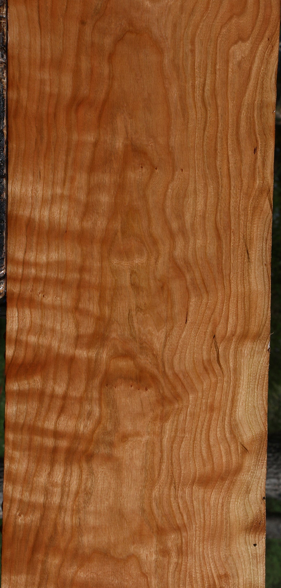 Extra Fancy Curly Cherry Lumber