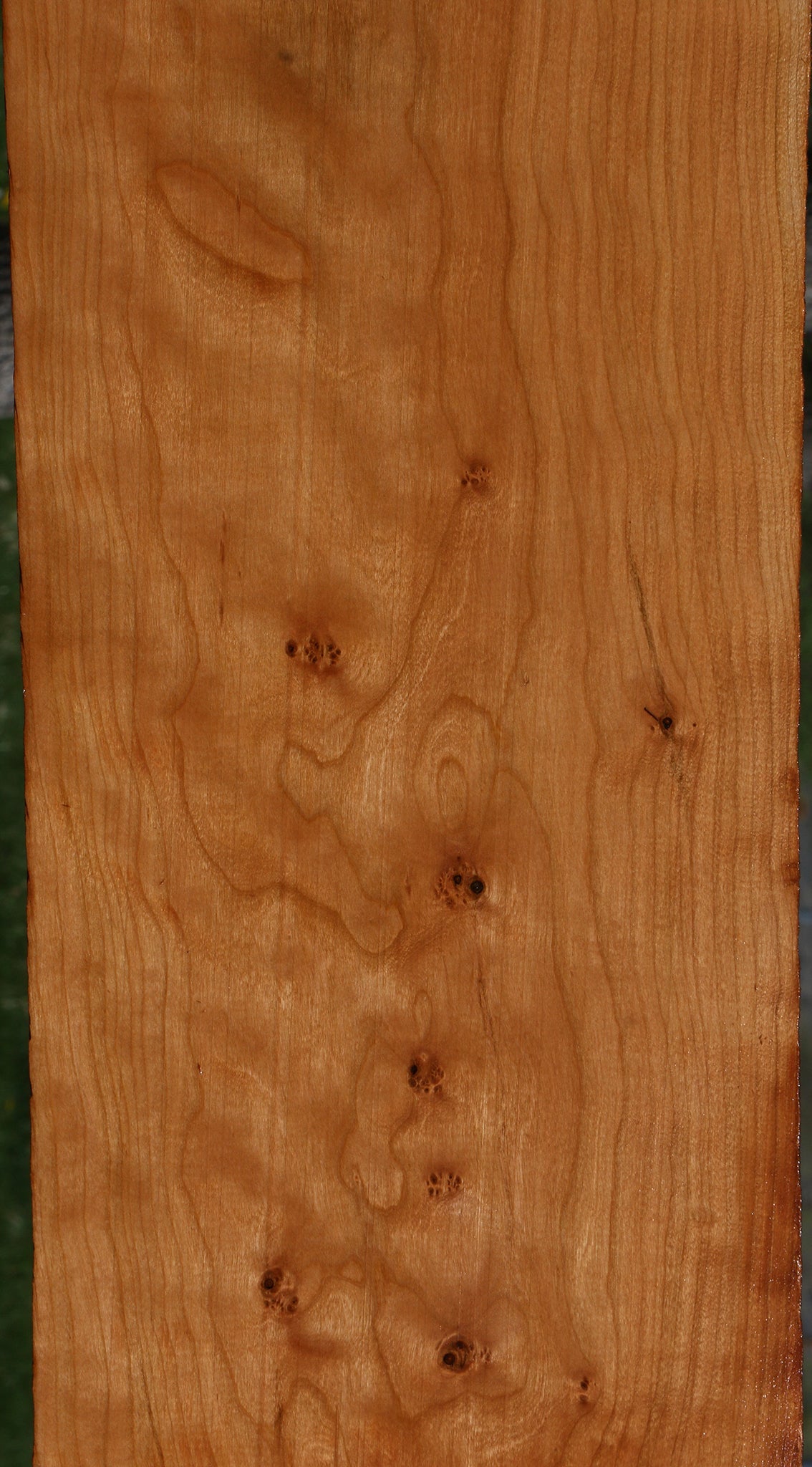 Figured Curly Cherry Lumber