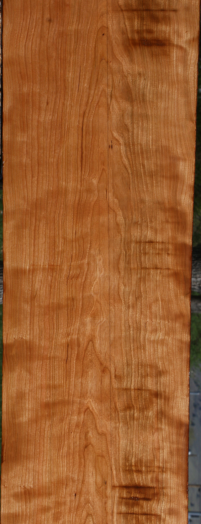 Figured Curly Cherry Lumber