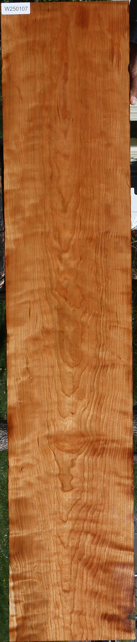 Figured Curly Cherry Lumber