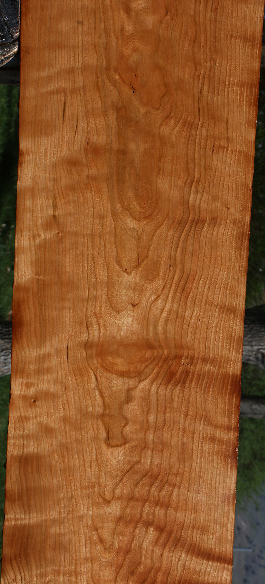 Figured Curly Cherry Lumber