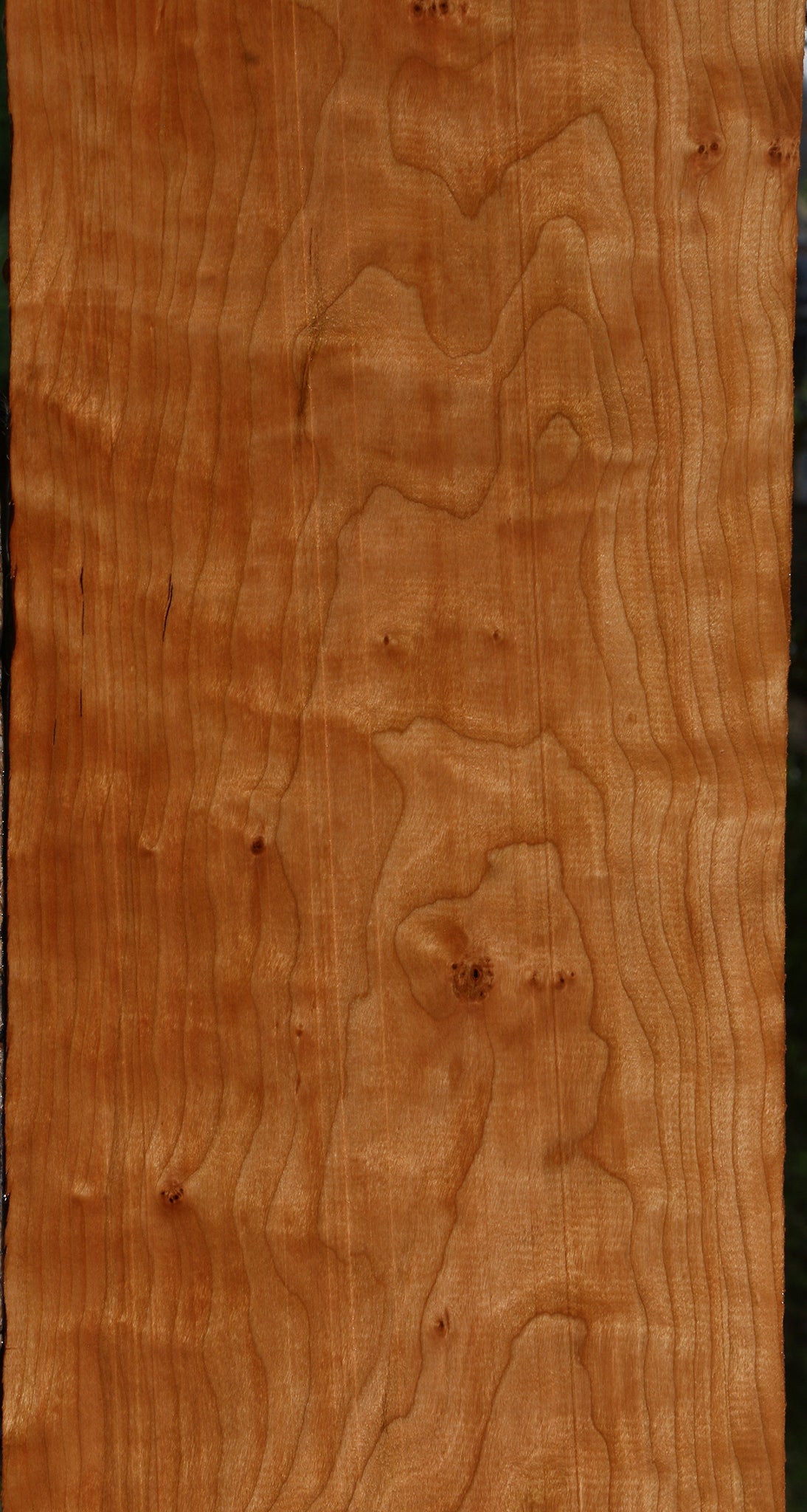 Extra Fancy Curly Cherry Lumber