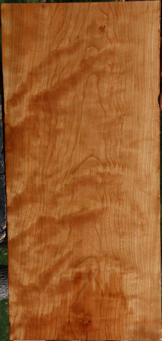 Figured Curly Cherry Lumber