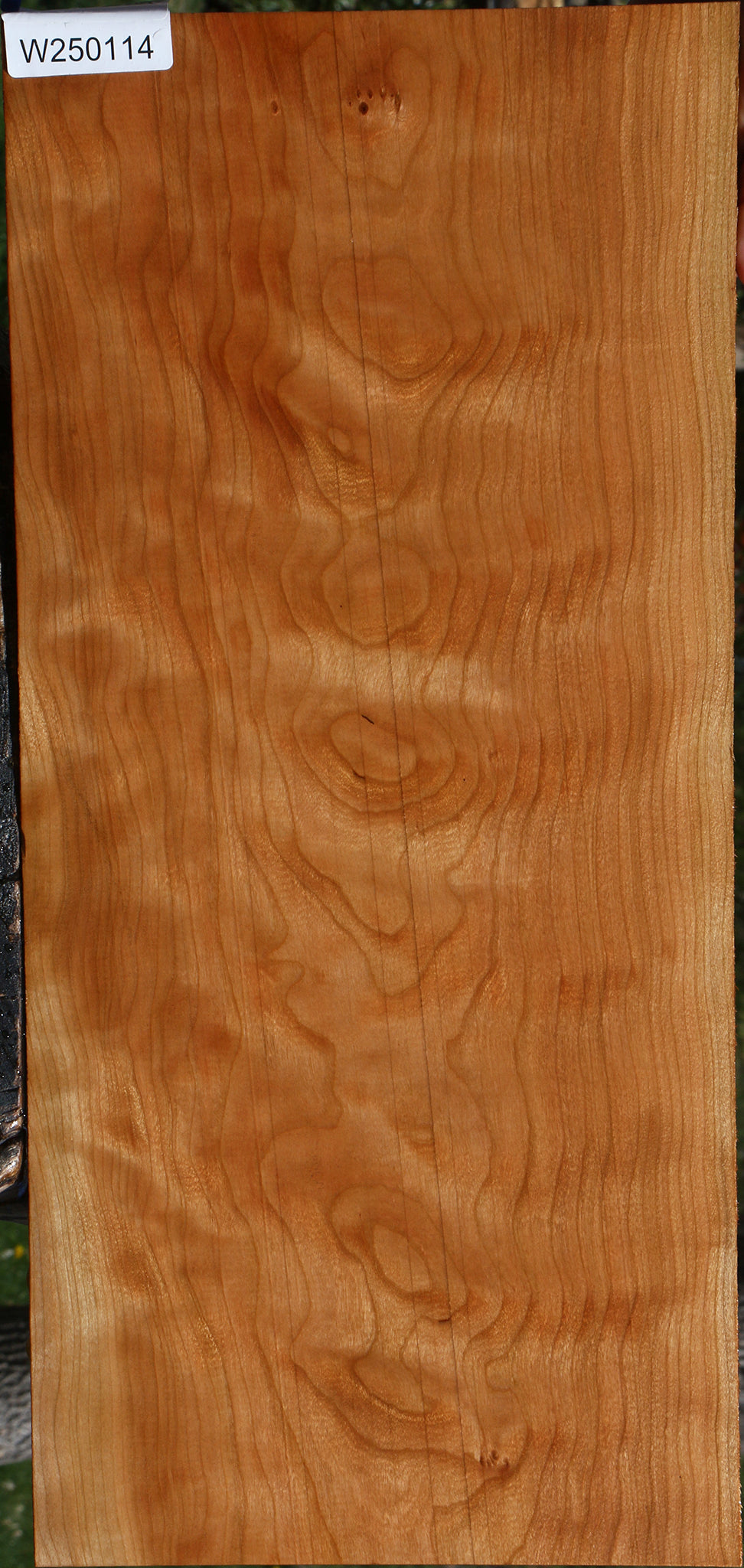 Figured Curly Cherry Lumber