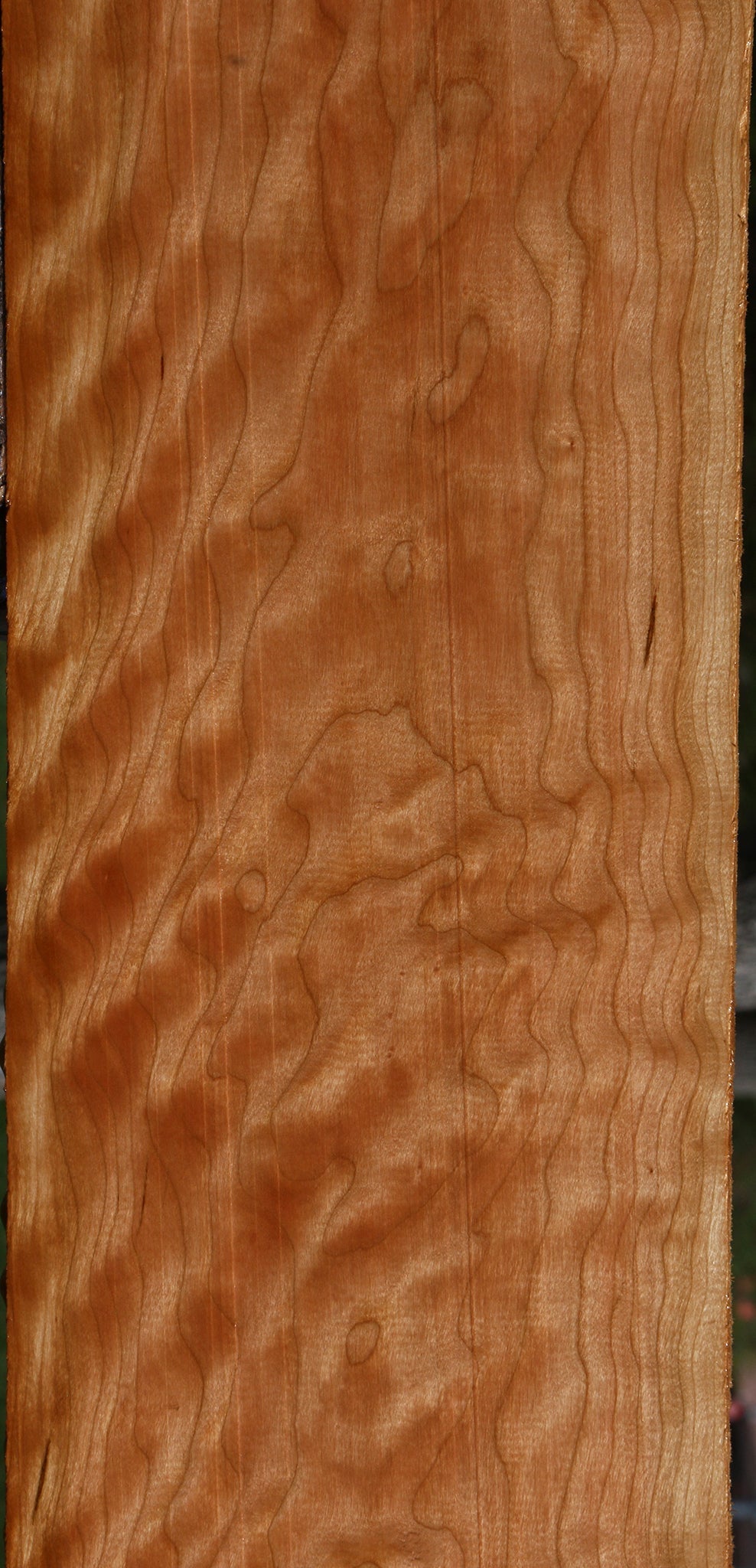 Extra Fancy Curly Cherry Lumber