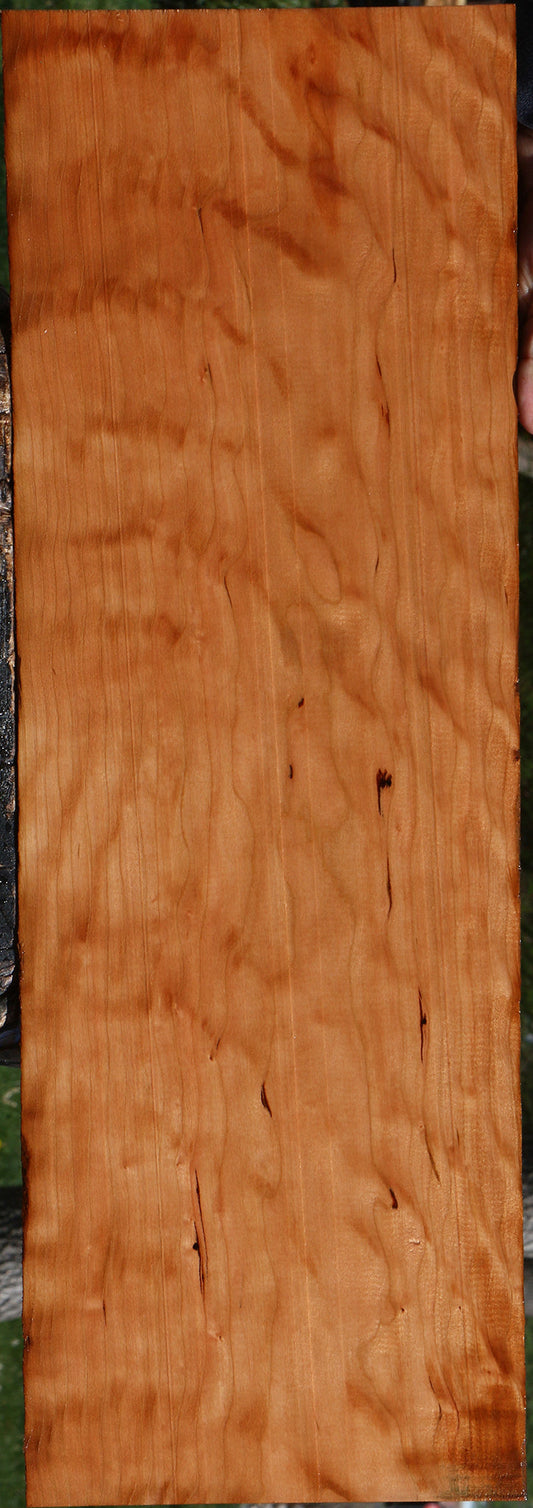 Extra Fancy Curly Cherry Lumber